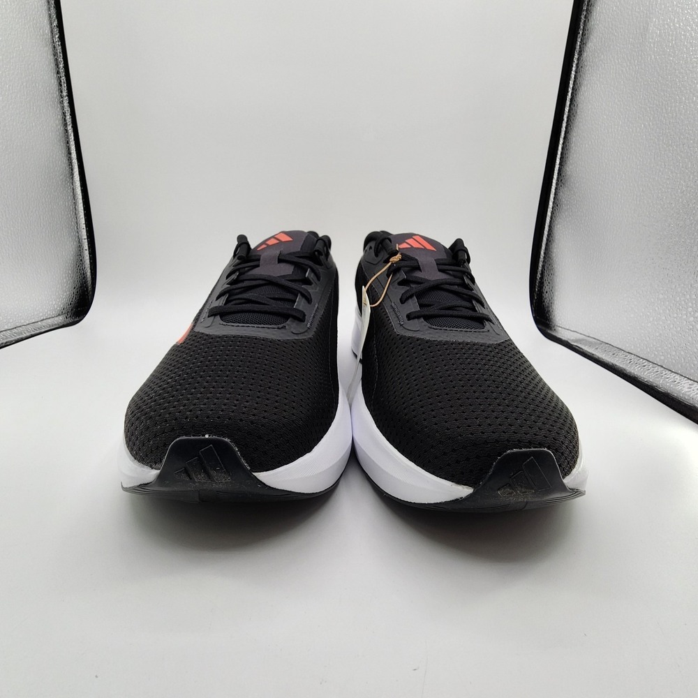 Adidas Duramo SL Running‎ Shoes Mens Size 13 Black Solar Red Sneaker IF9483 NEW - Picture 3 of 11